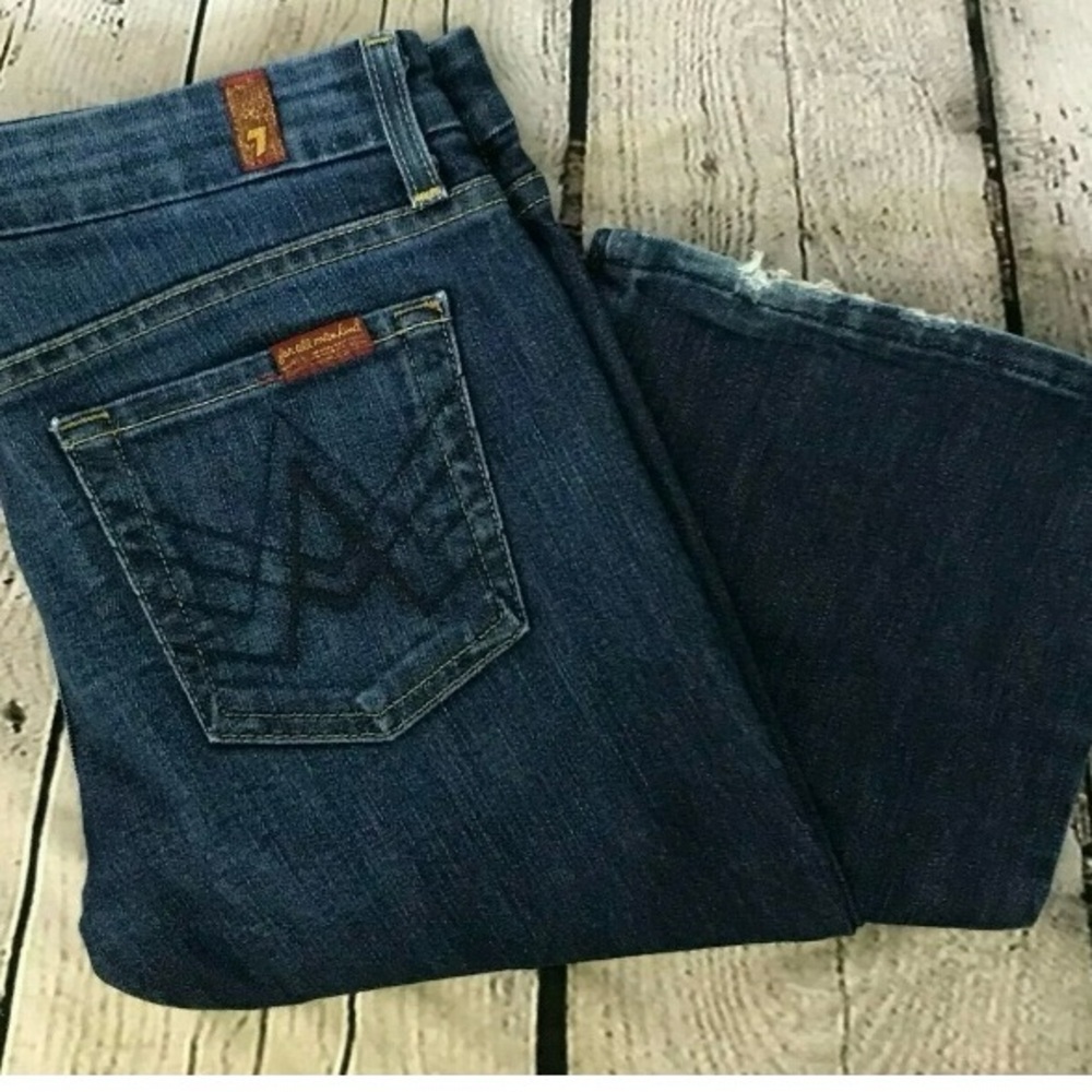 7 For All Mankind "A Pocket" Women's Bootcut Jeans size 26, inseam 30